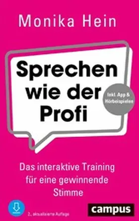 Hein |  Sprechen wie der Profi | eBook | Sack Fachmedien