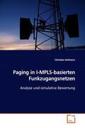 Hofmann |  Paging in I-MPLS-basierten Funkzugangsnetzen | eBook | Sack Fachmedien