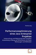 Lang |  Performanceoptimierung eines Java Enterprise Projektes | eBook | Sack Fachmedien