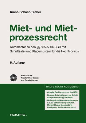 Bieber / Schach / Kinne | Miet- und Mietprozessrecht. Berliner Kommentare | E-Book | sack.de