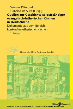 Klän |  Quellen zur Geschichte selbstständiger evangelisch-lutherischer Kirchen in Deutschland | eBook | Sack Fachmedien