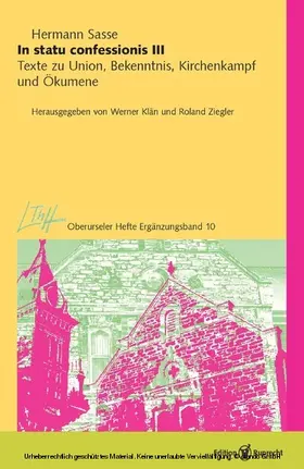 Ziegler |  In statu confessionis III | eBook | Sack Fachmedien