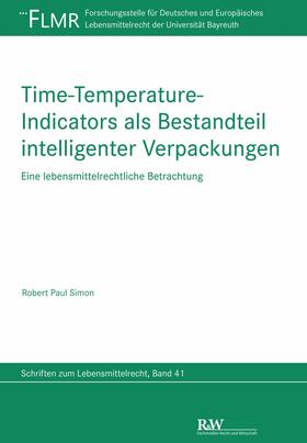Simon | Time-Temperature-Indicators als Bestandteil intelligenter Verpackungen | E-Book | sack.de