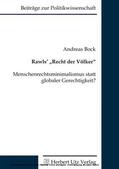 Bock |  Rawls Recht der Völker | eBook | Sack Fachmedien