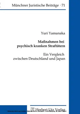 Yamanaka | Maßnahmen bei psychisch kranken Straftätern | E-Book | www.sack.de