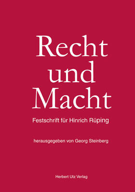 Steinberg | Recht und Macht | E-Book | sack.de