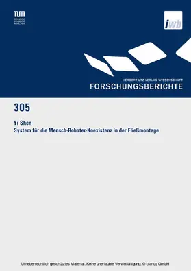 Shen |  System für die Mensch-Roboter-Koexistenz in der Fließmontage | eBook | Sack Fachmedien