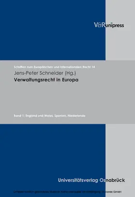 Schneider / Rengeling / Dörr |  Verwaltungsrecht in Europa | eBook | Sack Fachmedien