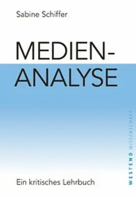 Schiffer | Medienanalyse | E-Book | www.sack.de