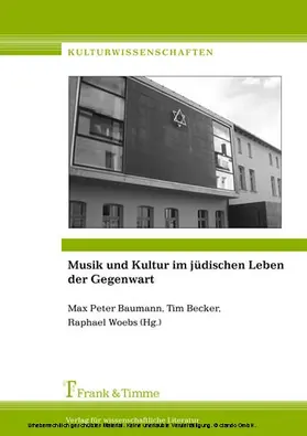 (Hg. / Baumann / Becker |  Musik und Kultur im jüdischen Leben | eBook | Sack Fachmedien