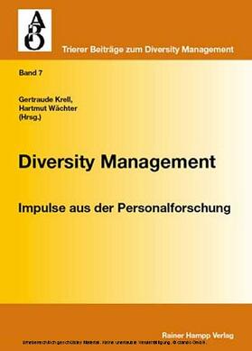 Krell / Wächer | Diversity Management. Impulse aus der Personalforschung | E-Book | sack.de