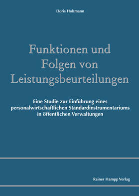 Holtmann | Funktionen und Folgen von Leistungsbeurteilungen | E-Book | sack.de