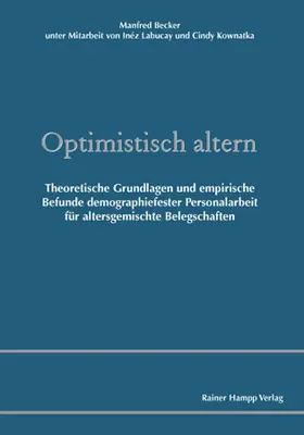 Becker |  Optimistisch altern! | eBook | Sack Fachmedien