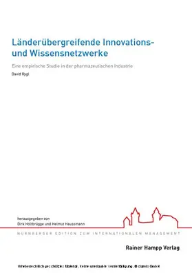 Rygl |  Länderübergreifende Innovations- und Wissensnetzwerke | eBook | Sack Fachmedien