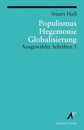 Hall |  Populismus, Hegemonie, Globalisierung | eBook | Sack Fachmedien
