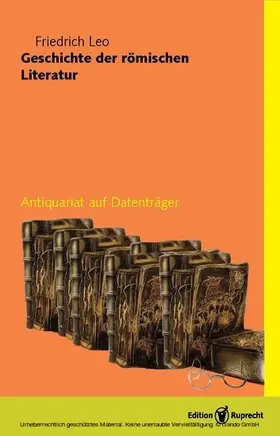 Leo |  Geschichte der römischen Literatur | eBook | Sack Fachmedien