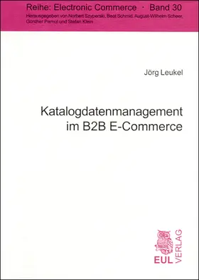Leukel |  Katalogdatenmanagement im B2B E-Commerce | eBook | Sack Fachmedien