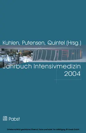 Kuhlen / Putensen |  Jahrbuch Intensivmedizin 2004 | eBook | Sack Fachmedien