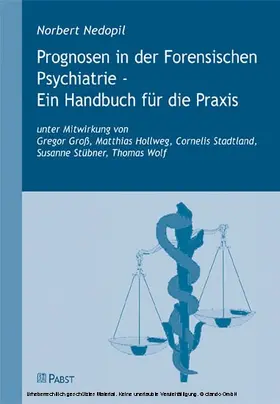 Nedopil |  Prognosen in der Forensischen Psychiatrie | eBook | Sack Fachmedien