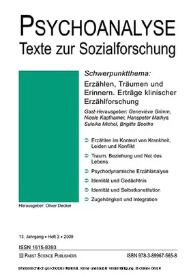 Grimm / Kapfhamer |  Erzählen, Träumen und Erinnern. Erträge klinischer Erzählforschung | eBook | Sack Fachmedien