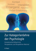 Fahrenberg |  Zur Kategorienlehre der Psychologie | eBook | Sack Fachmedien