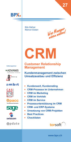 Hafner / BPX | CRM, Customer Relationship Management | E-Book | sack.de