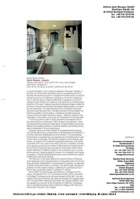 Schultz |  Carlo Scarpa – Layers | eBook | Sack Fachmedien