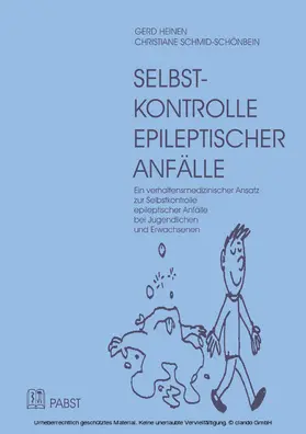 Heinen / Schmid-Schönbein |  Selbst-Kontrolle epileptischer Anfälle | eBook | Sack Fachmedien