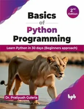 Guleria | Basics of Python Programming | E-Book | www.sack.de