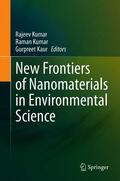 Kumar / Kaur |  New Frontiers of Nanomaterials in Environmental Science | eBook | Sack Fachmedien