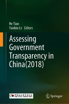 Tian / Lv |  Assessing Government Transparency in China(2018) | eBook | Sack Fachmedien