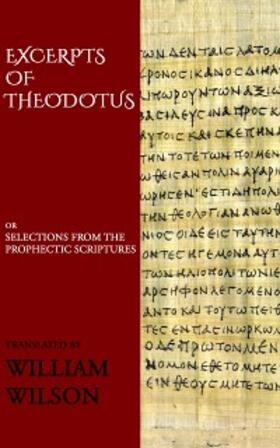 Theodotus |  Excerpts of Theodotus | eBook | Sack Fachmedien