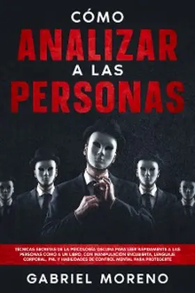 Moreno |  Cómo Analizar A Las Personas | eBook | Sack Fachmedien