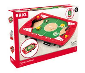  BRIO Spiele 34019 Tischfußball-Flipper - Pinball als Holzspielzeug für Kinder - Kinderspielzeug empfohlen ab 6 Jahren | Sonstiges |  Sack Fachmedien