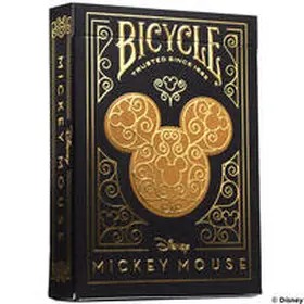 United / United States Playing Card Company (USPC) |  Bicycle Disney - Black & Gold Mickey | Sonstiges |  Sack Fachmedien