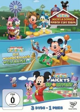 Gannaway |  Micky Maus Wunderhaus - Mickys Sportfest & Die Wunderhaus-Weltreise & Micky und Donald haben eine Farm | Sonstiges |  Sack Fachmedien