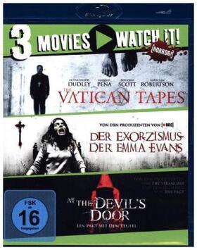 Morgan / Borrelli / Muñoz | Der Exorzismus der Emma Evans / Vatican Tapes / At the Devil's Door, 3 Blu-ray | Sonstiges |  | sack.de