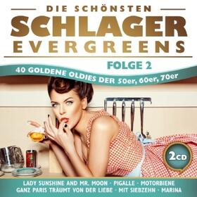  Die schönsten Schlager Evergreens,Folge 2 | Sonstiges |  Sack Fachmedien