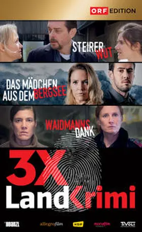 Landkrimi-Set 6: Steirerwut/Das Mädchen aus dem Bergsee/Waidmannsdank | Sonstiges |  Sack Fachmedien
