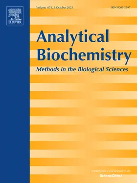 Editor-in-Chief: Arthur Cooper |  Analytical Biochemistry | Zeitschrift |  Sack Fachmedien