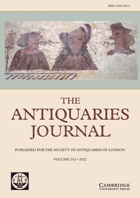 Antiquaries Journal | Cambridge University Press | Zeitschrift | sack.de