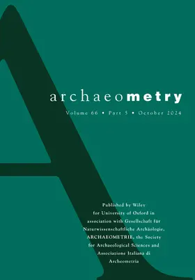  Archaeometry | Zeitschrift |  Sack Fachmedien