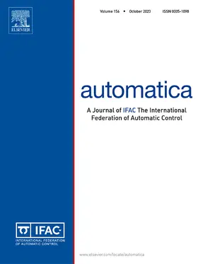 Editor-in-Chief: A. Teel |  Automatica | Zeitschrift |  Sack Fachmedien