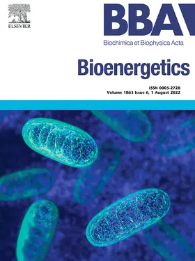 Biochimica et Biophysica Acta - Bioenergetics | Elsevier | Zeitschrift | sack.de