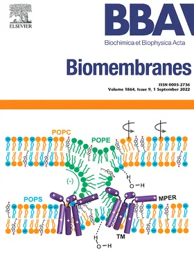 Executive Editors: Hans Vogel, Karl Lohner |  Biochimica et Biophysica Acta - Biomembranes | Zeitschrift |  Sack Fachmedien
