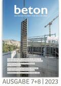  Beton | Zeitschrift |  Sack Fachmedien