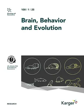 Brain, Behavior and Evolution | S. Karger | Zeitschrift | sack.de