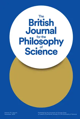 The British Journal for the Philosophy of Science | University of Chicago Press | Zeitschrift | www.sack.de