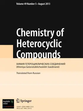 Chemistry of Heterocyclic Compounds | Springer | Zeitschrift | sack.de