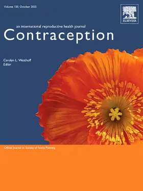 Editor: Carolyn Westhoff, MD, MSc |  Contraception | Zeitschrift |  Sack Fachmedien